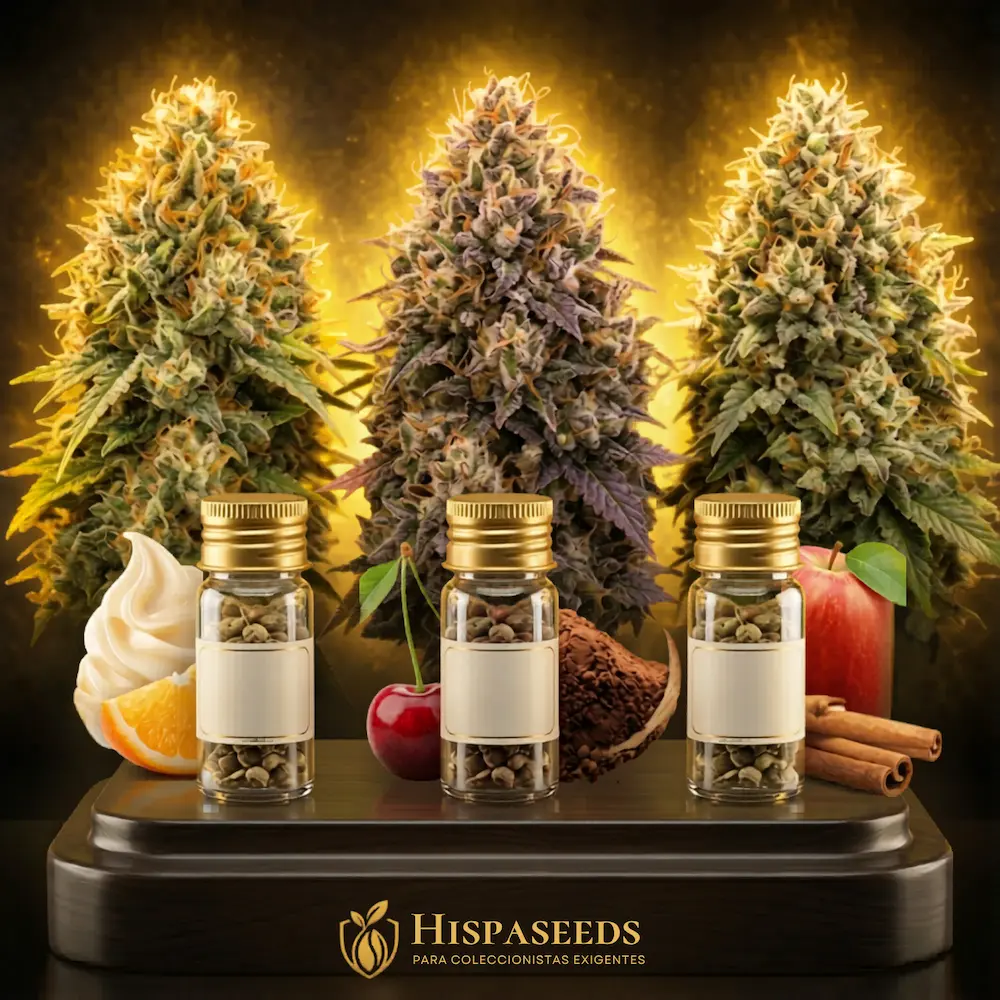 Pack Resin Master de HispaSeeds para extracciones con Gorilla Glue 4, Wedding Cake y GMO Cookies.